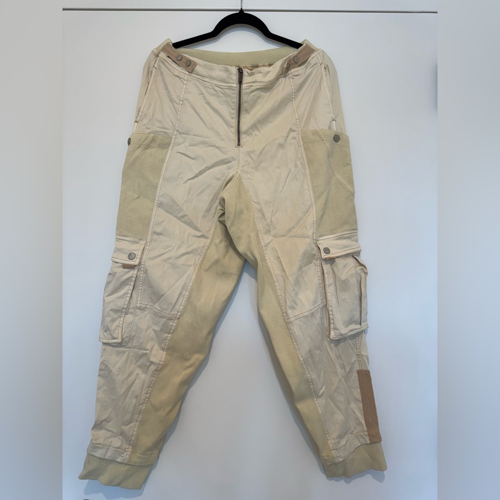 Freepeople mixed media Cargo Pants